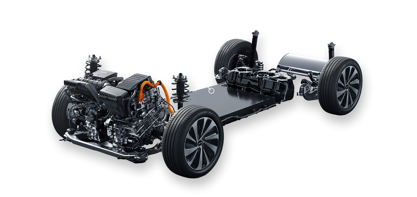 主役を担う、EV譲りの「心臓部」。