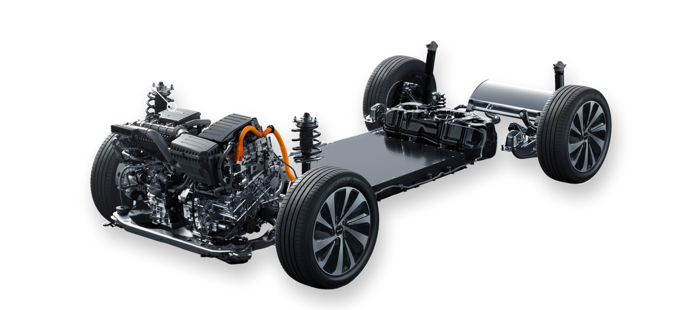 走るためというより、<br>最高のサポーターとして設計されたエンジン