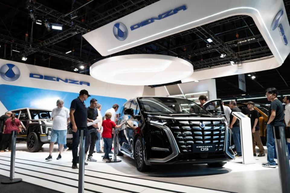 デンザD9 サンパウロ国際モーターショー出展の様子