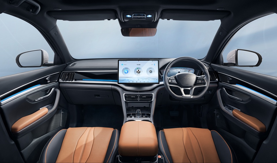 BYD SEALION6 インテリア